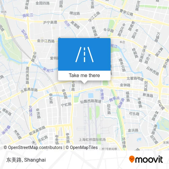 东美路 map