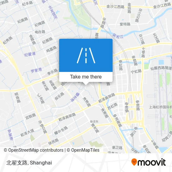 北翟支路 map