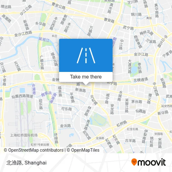 北渔路 map