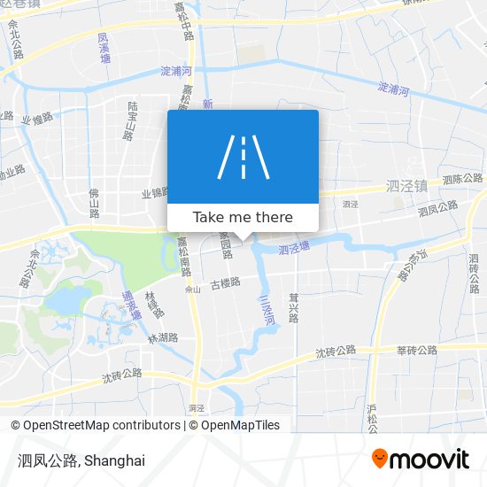 泗凤公路 map