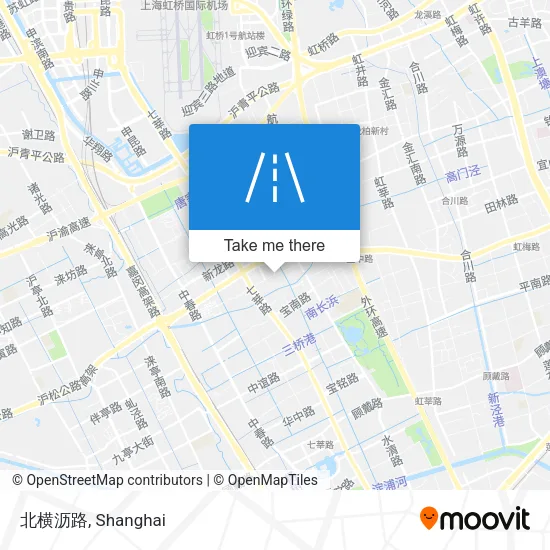 北横沥路 map