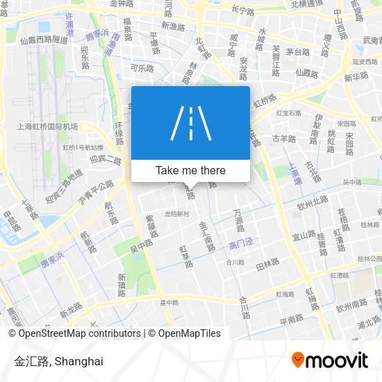 金汇路 map