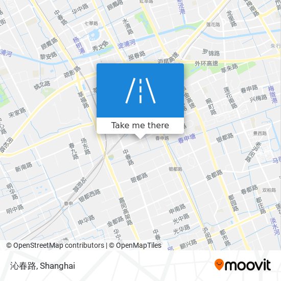 沁春路 map