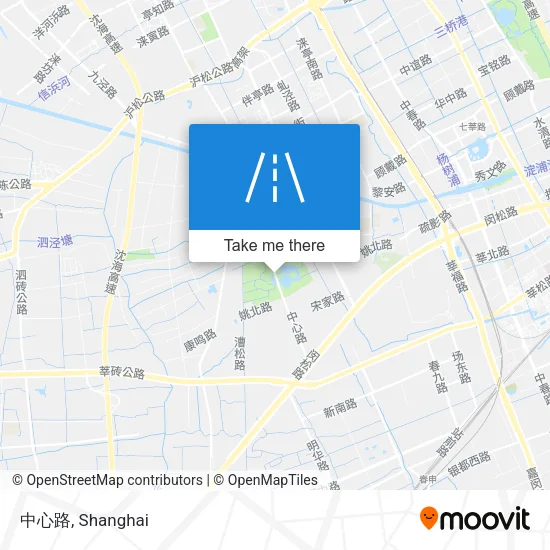 中心路 map
