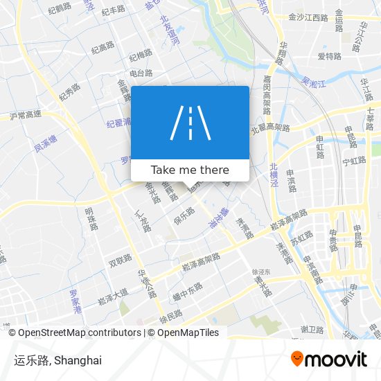 运乐路 map