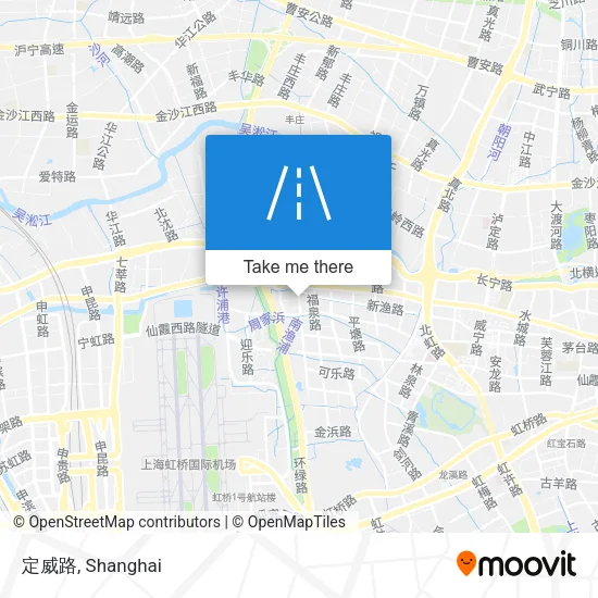 定威路 map
