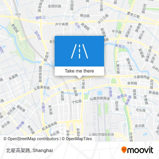 北翟高架路 map