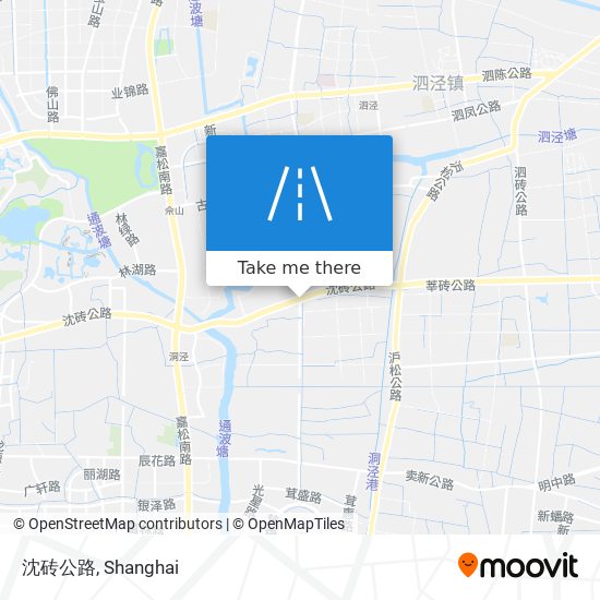 沈砖公路 map