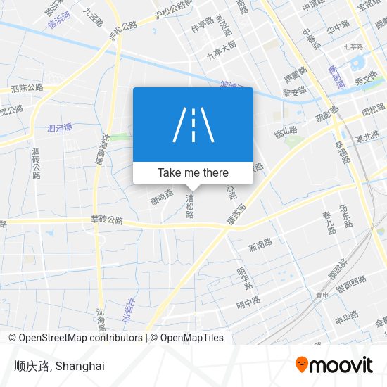 顺庆路 map