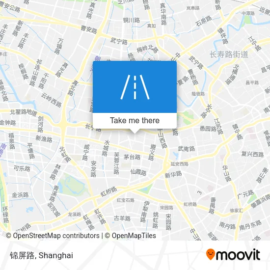 锦屏路 map