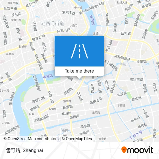 雪野路 map