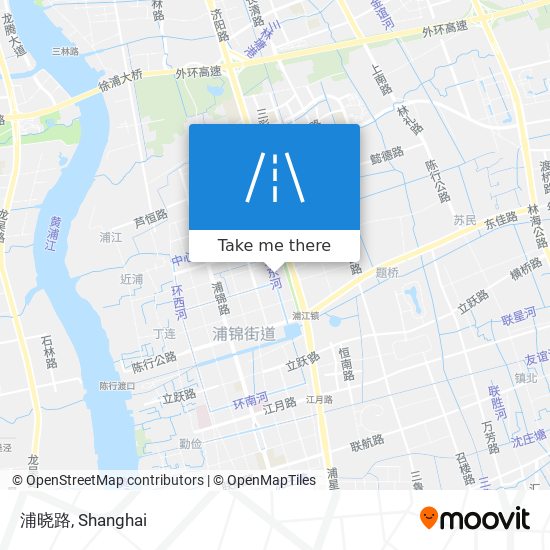 浦晓路 map