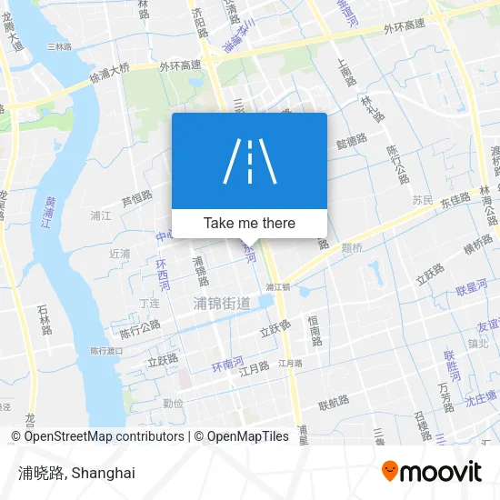 浦晓路 map