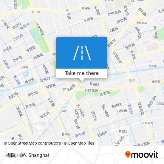 梅陇西路 map