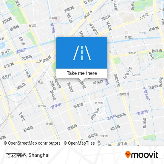 莲花南路 map