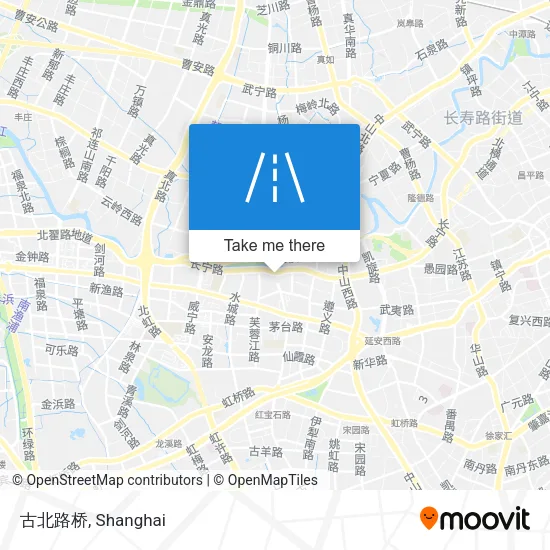 古北路桥 map