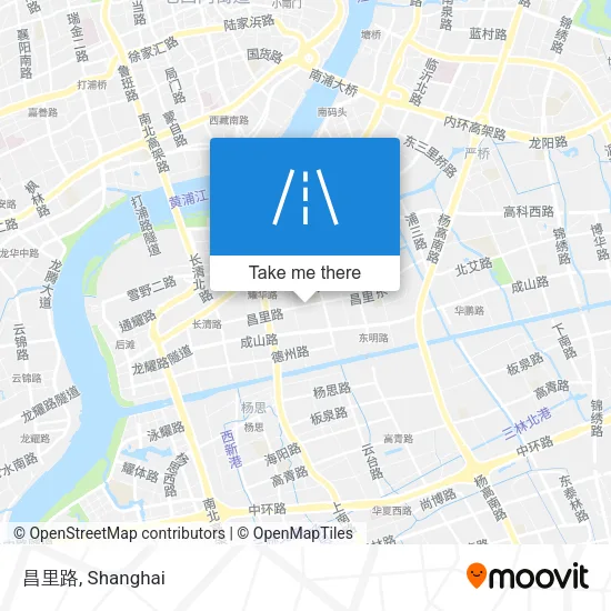 昌里路 map