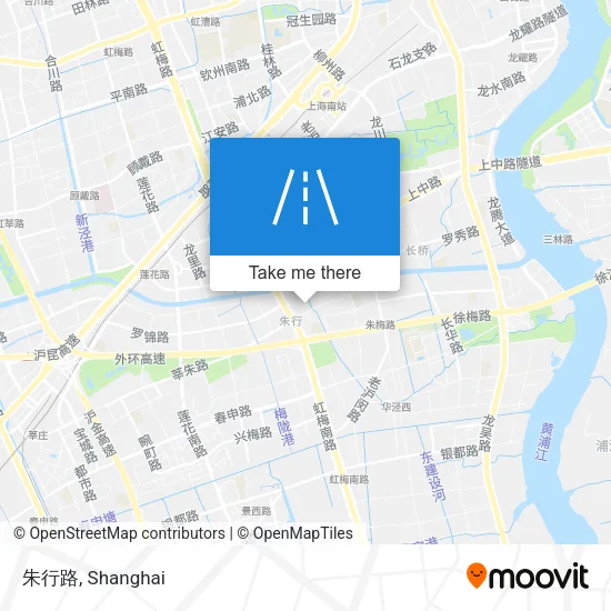 朱行路 map