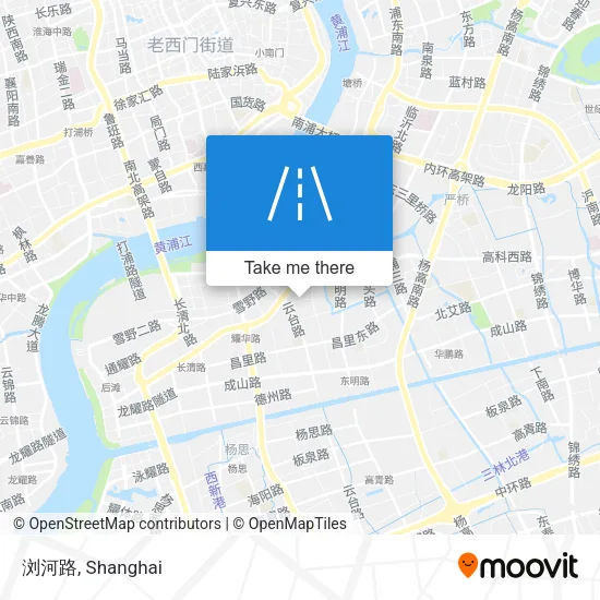 浏河路 map