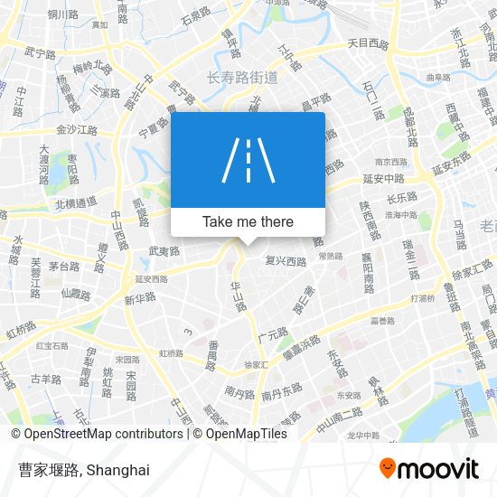 曹家堰路 map
