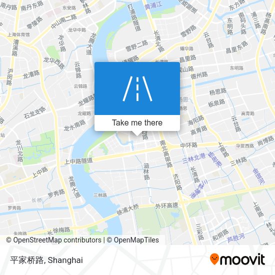 平家桥路 map