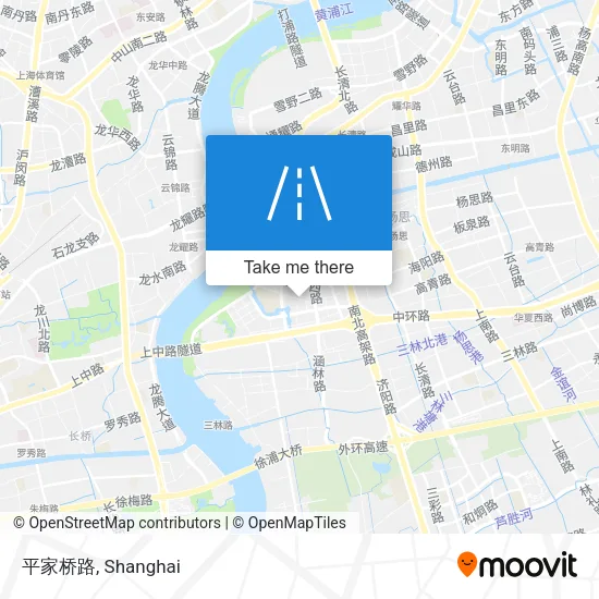 平家桥路 map