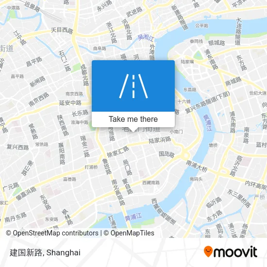 建国新路 map