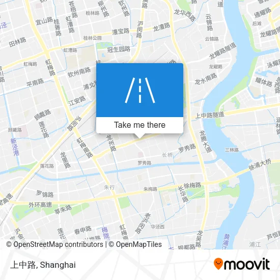 上中路 map