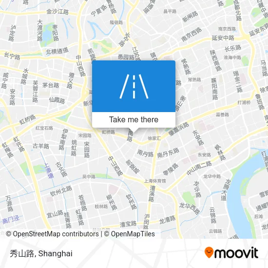 秀山路 map