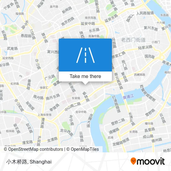 小木桥路 map