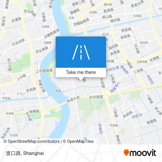 渡口路 map