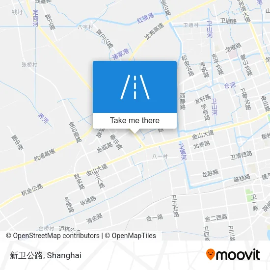 新卫公路 map