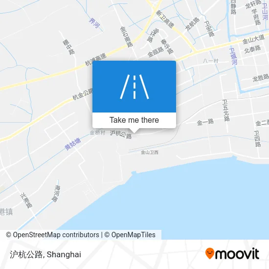 沪杭公路 map
