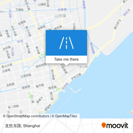 龙胜东路 map