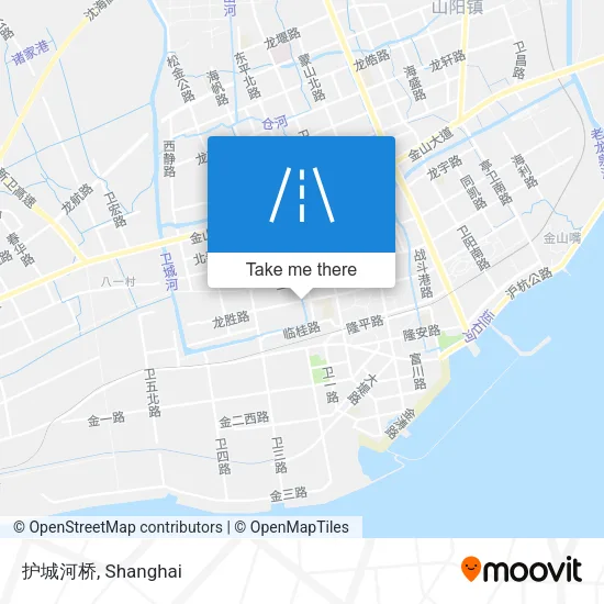 护城河桥 map