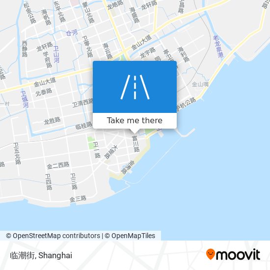 临潮街 map