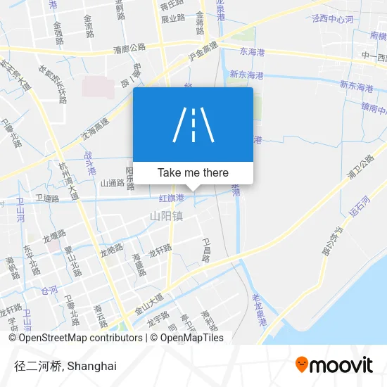 径二河桥 map