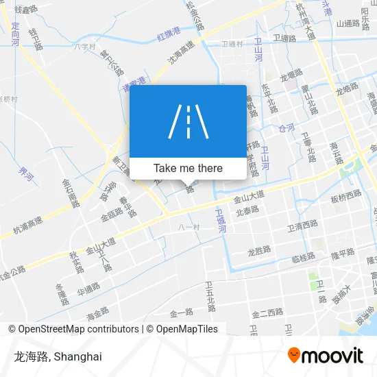 龙海路 map