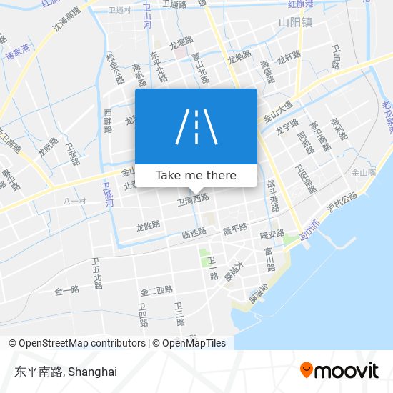 东平南路 map