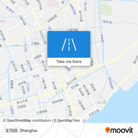 龙翔路 map