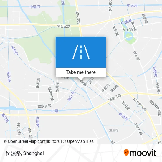 留溪路 map