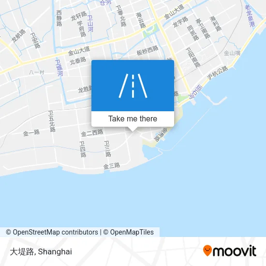 大堤路 map