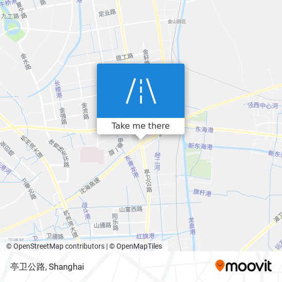 亭卫公路 map