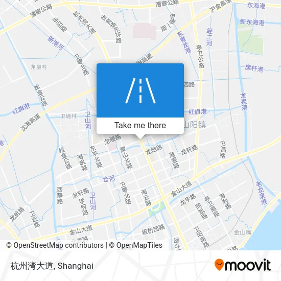 杭州湾大道 map