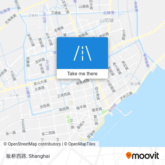 板桥西路 map