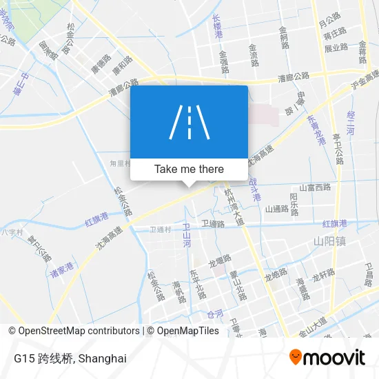 G15 跨线桥 map