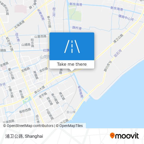 浦卫公路 map