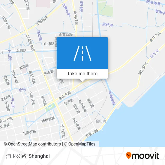 浦卫公路 map
