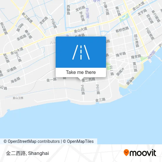 金二西路 map