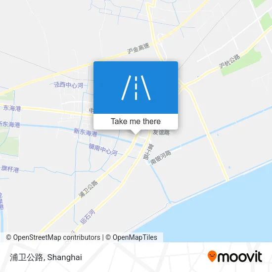 浦卫公路 map